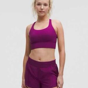 lululemon Energy Bra *Longline - Chilled Grape